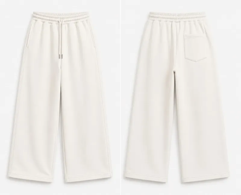 Men's Baggy Cotton Trousers, Length 38 to 40 Inch