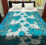 AC Katha with 2 Ounce Feather Touch Fibre Inner, Cotton Twill
