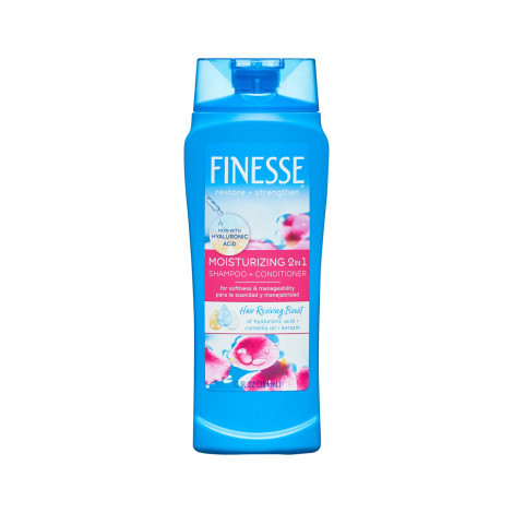 Finesse Restore + Strengthen Moisturizing 2in1 Shampoo + Conditioner 384ml (Canada)