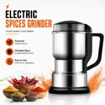 Multifunctional Electric Stainless Steel Food Grinder 1500W – High-Power Spice, Coffee Bean, Nut & Grain Grinder Machine (Model: 8200)