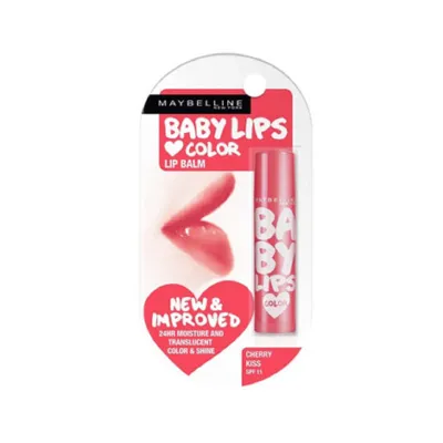 Maybelline Baby Lips Color Lip Balm SPF11 - Cherry Kiss (India)