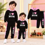 Kids' Brushed Cotton Hoodie and Pant Set, 3 Months to 8 Years