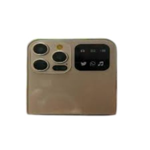 iPhone i15 Pro Flip Button Mobile Gold Colour (New)