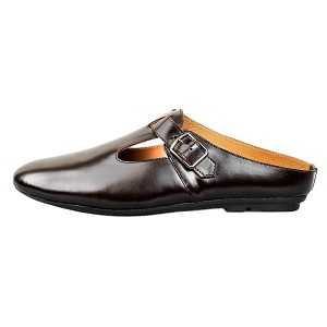 Afgani Half Shoe – Coffee