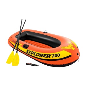 Intex Explorer 200 Inflatable Boat for 2 Person