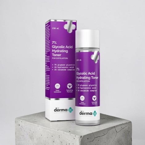 The Derma Co 7% Glycolic Acid Hydrating Toner 150ml (India)