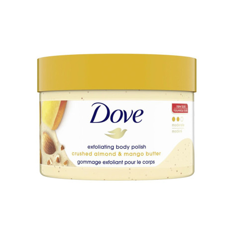 Dove Crushed Almond & Mango Butter Exfoliating Body Polish Scrub 298g (Slovakia)