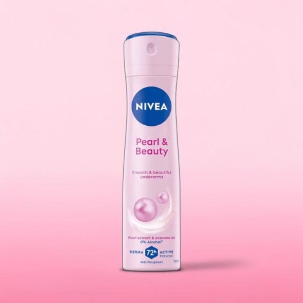 Nivea Pearl & Beauty Smooth & beautiful Underarms 72h Anti-Perspirant 150ml (Germany)