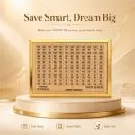 Wooden Money Saving Box (Piggy Bank) 50,000 tk
