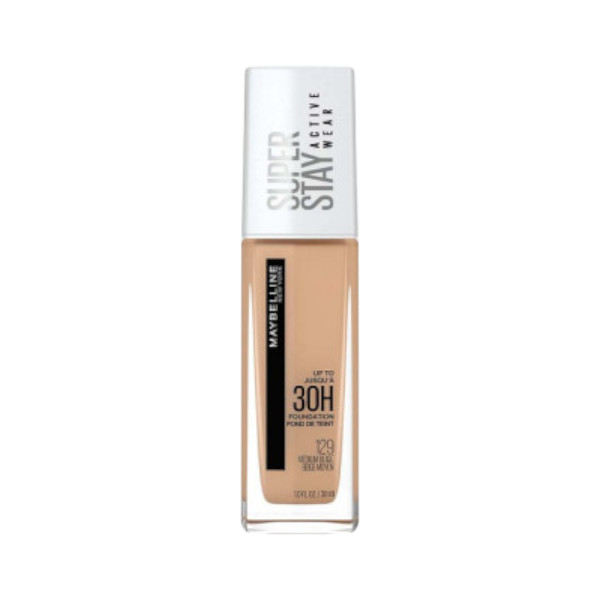Maybelline Super Stay Active Wear Foundation 30H - 129 Medium Beige (USA)