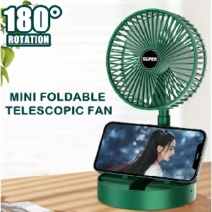 Rechargeable Electric Foldable Telescopic Fan