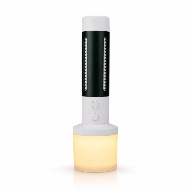 2-in-1 Rechargeable Double Light Torch Light & Reading/table Lamp