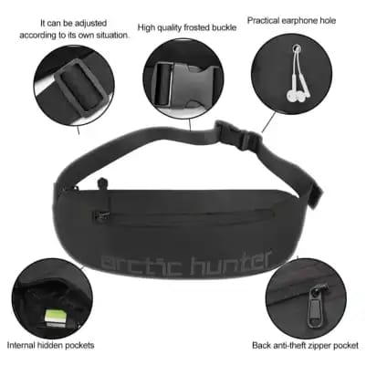 Waist Bags for Men Leisure Color Waist Bag Shoulder Crossbody Chest Bags Handbags Messenger Belt Bags