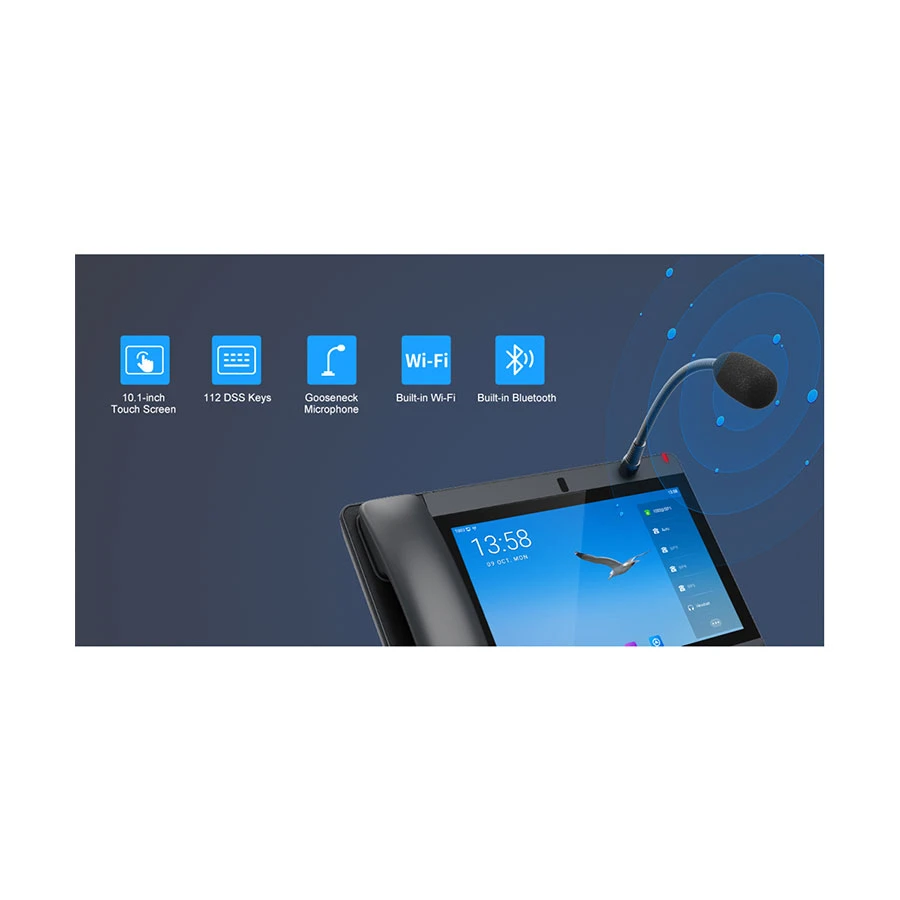 Fanvil A320i 20-SIP PoE Wi-Fi Touch Screen Android Video IP Phone