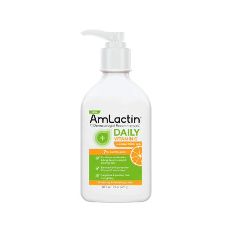 AmLactin Daily Vitamin C Exfoliating & Hydrating Lotion 225g (USA)