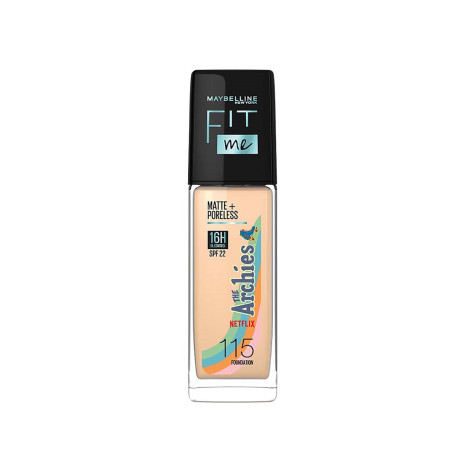 Maybelline Fit Me Matte Poreless 16H Oil Control Foundation The Archies Collection - 115 (India)