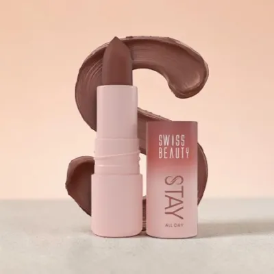 Swiss Beauty Stay All Day Lipstck - 07 Sassy (China)