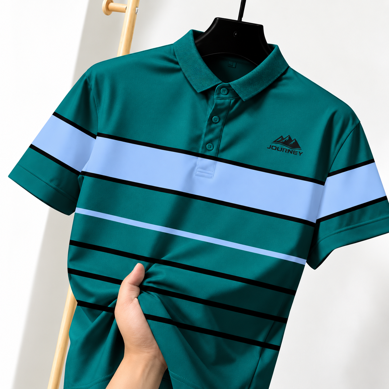 Premium Quality Piqué Cotton Half-Sleeve Polo Shirt