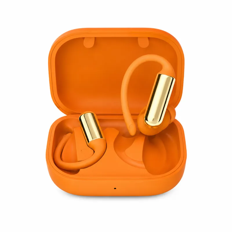 CD001 Open Ear True Wireless Earbuds – Hi-Res Audio Sports Ear-Hook Headphones with ANC Noise Cancelling, Type-C Fast Charging & Long Battery