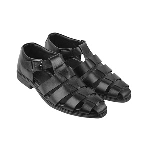 Leather Cycle Shoe 1 – Black