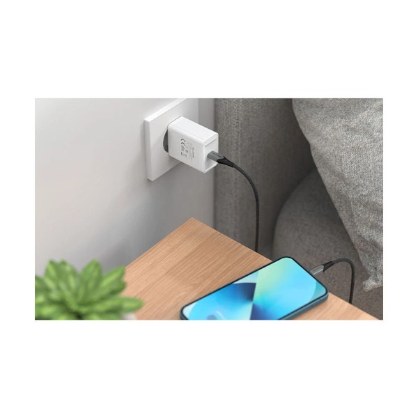 Vention FADW0-EU 1 Port USB-C 20W White Charger