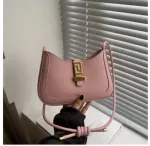 Women's Casual Solid Colour Leather Bag, 6 Colours