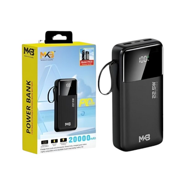 MKB PK32 PD 22.5W 20000mah Power Bank