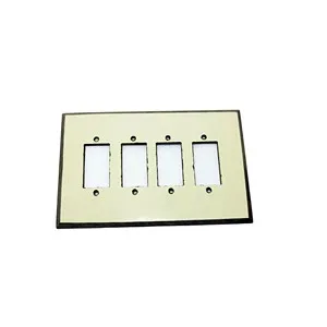 4 Hole Fiber Switch Board Off-White