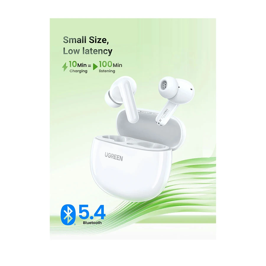 UGREEN HiTune P3 WS207 (45110) TWS White Earbuds