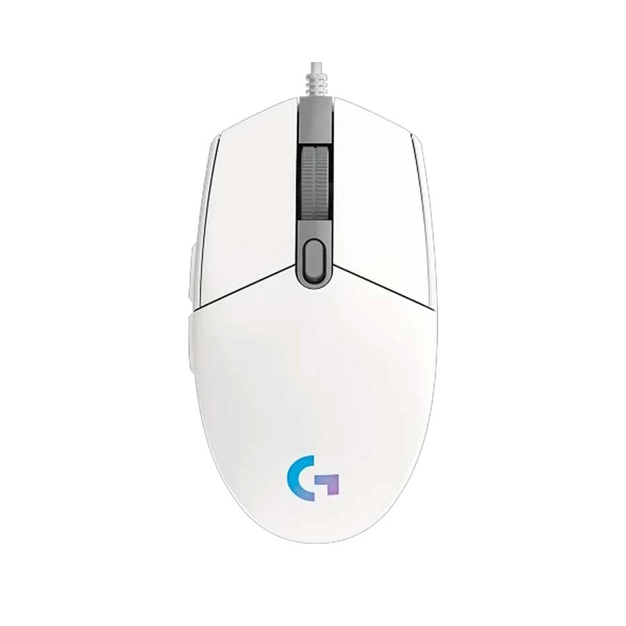 Logitech G102 Lightsync RGB Wired Gaming Mouse White