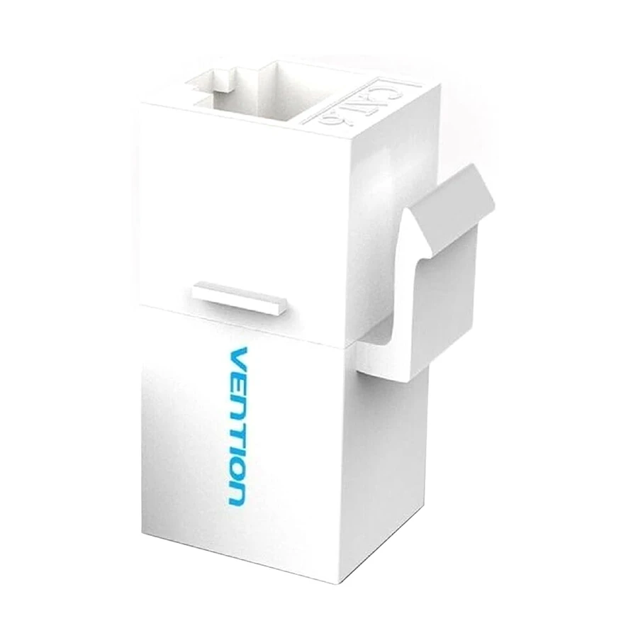 Vention IPGW0-5 Cat-6 UTP Keystone Jack Coupler White (5 Pcs)