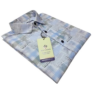 Luxury China Magnet Cotton full Sleeve Print Shirt