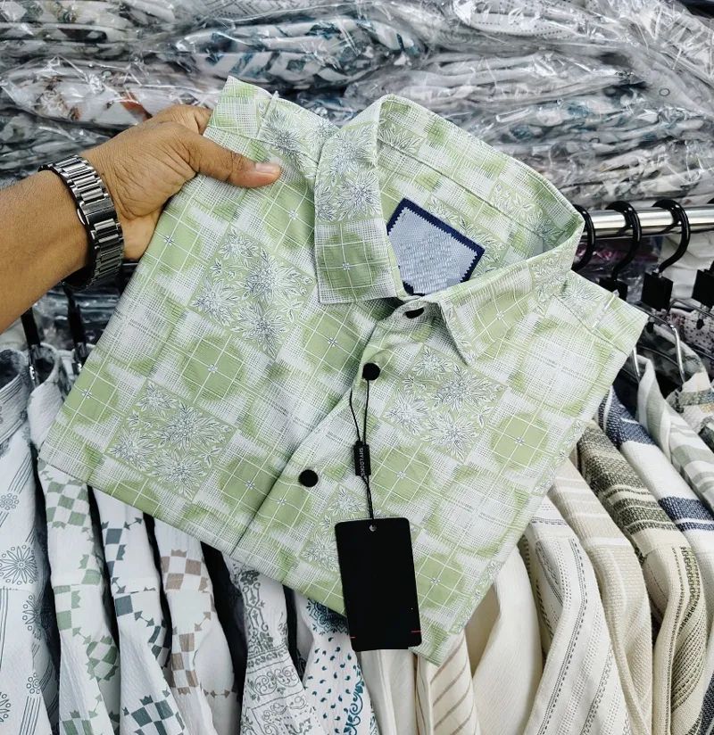 Men's Stretch Magnet Fabric Full Sleeve Shirt, No-Iron, 5 Colours