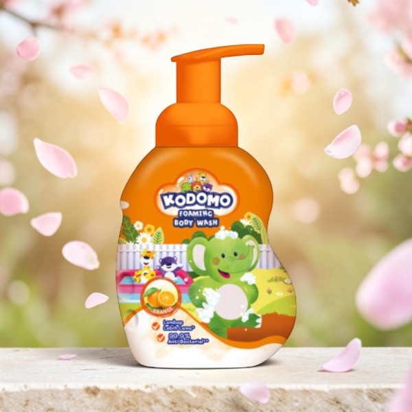 Kodomo Orange Foaming Body Wash 250ml (Indonesia)