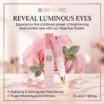3W Clinic Whitening Anti-Wrinkle Rose Eye Cream 40ml (Korea)