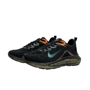 Black Super Lightweight Sports Running Shoes