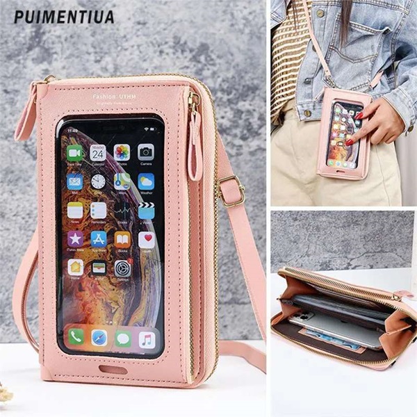 Soft Wallets Touch Screen ( pink )