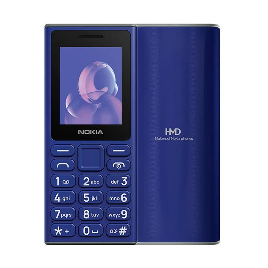 Nokia 108 Blue Feature Phone (Dual Sim)