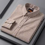 Mens long sleeve Grameen check shirt