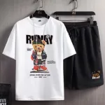 Men's Mesh Fabric Half Pant and T-Shirt Set, 160 GSM, 6 Colours