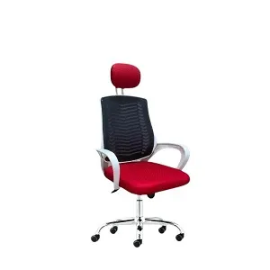 Glam V-Mesh Chair (RED)