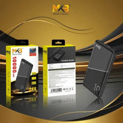 MKB PK10 10000mAh Power Bank with Dual USB Output