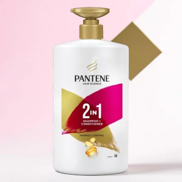 Pantene Hair Science Hairfall Control 2in1 Shampoo + Conditioner 1L (India)