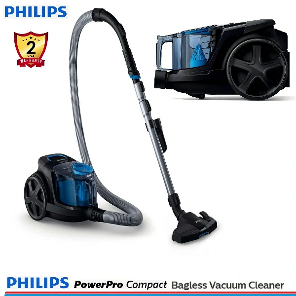 Philips PowerPro Bagless Vacuum Cleaner, FC9350/01