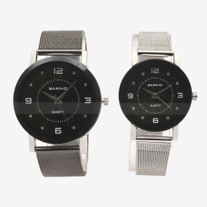 Couple Luxury Dom Fashion wWatch 2pcs With Box