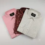 Premium Formal Shirt 3 Pcs Combo