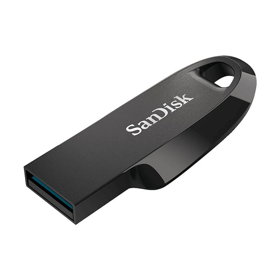 SanDisk Ultra Curve SDCZ550 32GB USB 3.2 Gen 1 Black Pen Drive