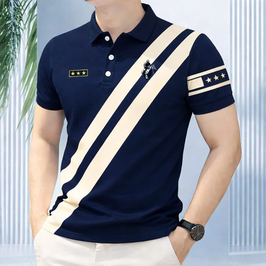 Men's 200 GSM PK Cotton Polo Shirt, Half Sleeve, 6 Colours