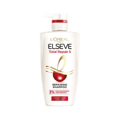 L'Oreal Elseve Total Repair 5 Repairing Shampoo 410ml (Indonesia)