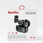 NeePho NP-60 Wireless Clip-On Lavalier Microphone for Type-C & iPhone